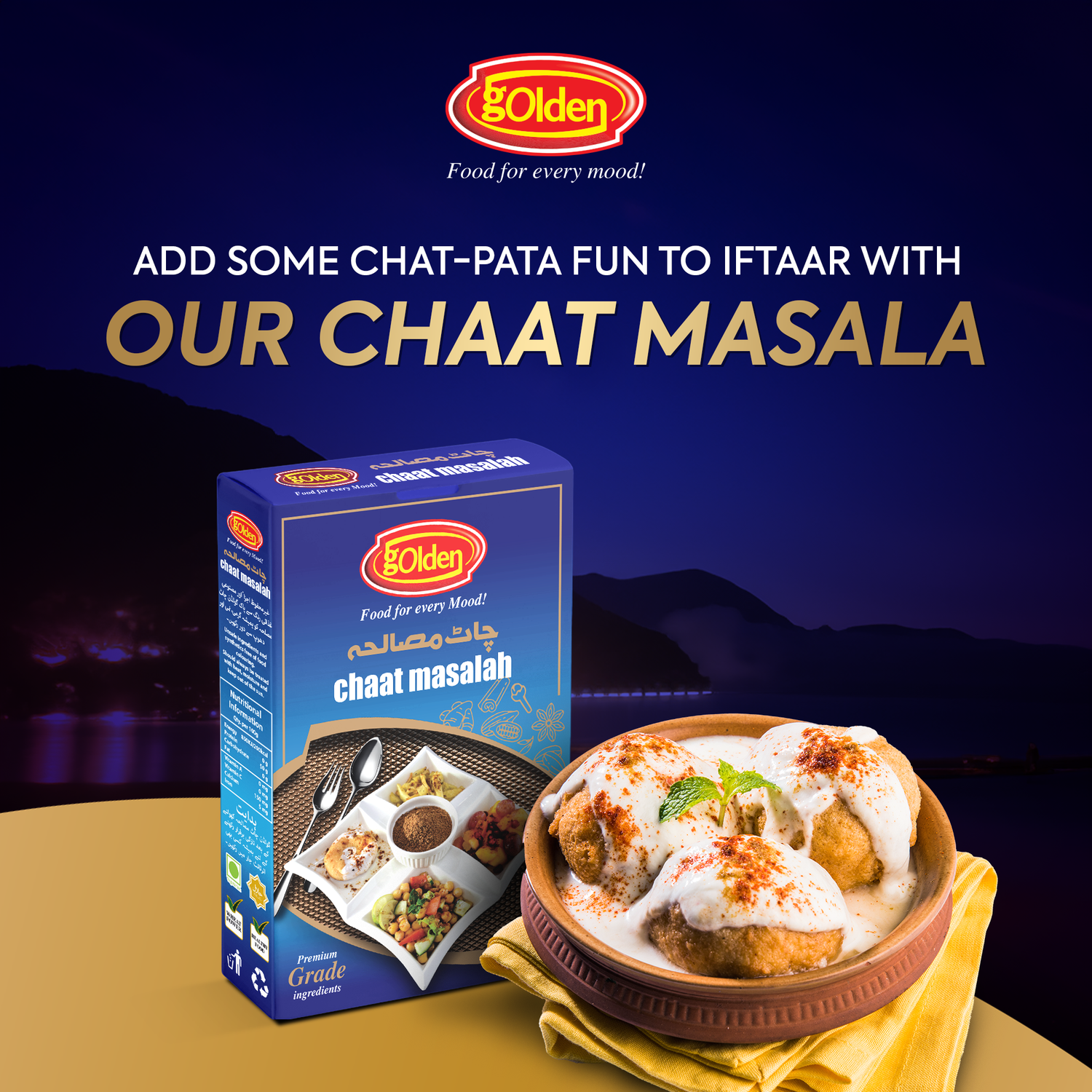 Golden Chat Masala