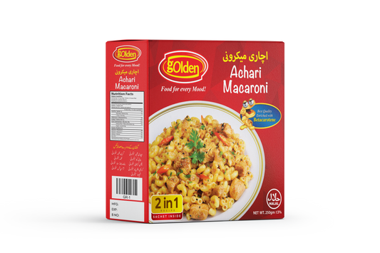 Golden Achari Macaroni 250g