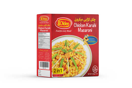 Golden Chicken Karahi Macaroni 250g