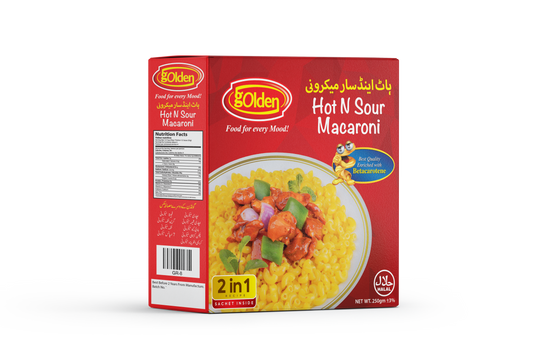 Golden Hot & Sour Macaroni 250g