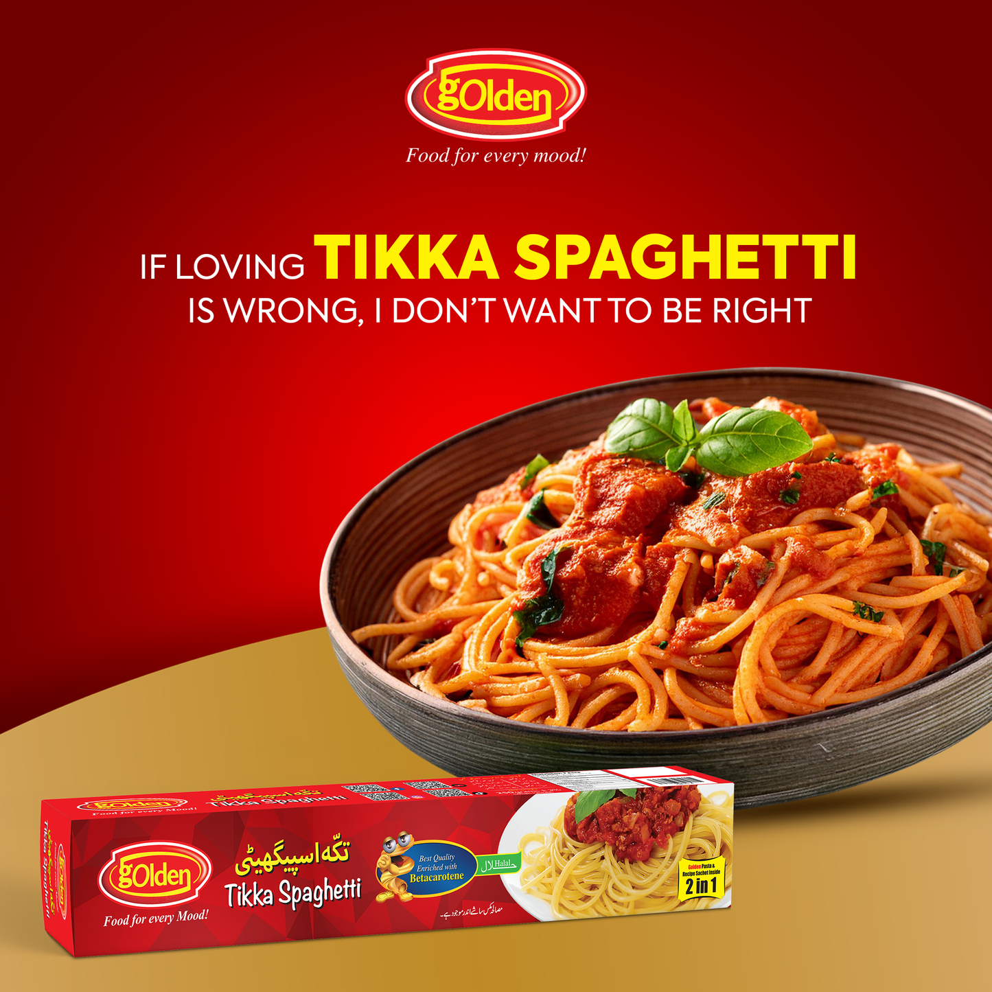 Golden Tikka Spaghetti 250g